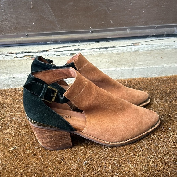 Jeffery Campbell Woodruff Cutout Ankle Booties Anthropologie Boho Sz 9 - Picture 6 of 16